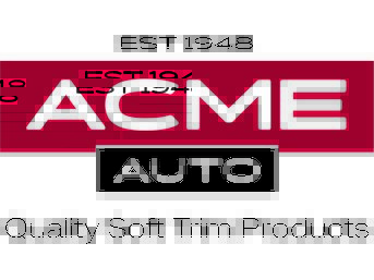 Acme Auto Headlining 67-1207-TIE944 White Replacement Headliner Oldsmobile Delta 88 4 Door Sedan 5 Bows 