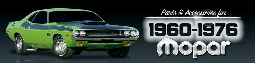 1960-76 Classic Mopar Restoration Parts & Accessories - National Parts ...