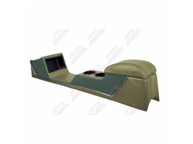 CONSOLE, SPORT DELUXE, LIGHT IVY GOLD VINYL WITH DARK IVY GOLD