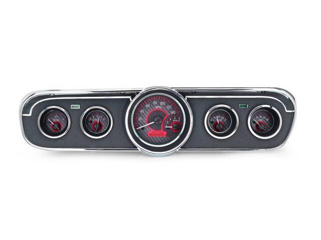 CUSTOM DASH ASSY, DAKOTA DIGITAL VHX