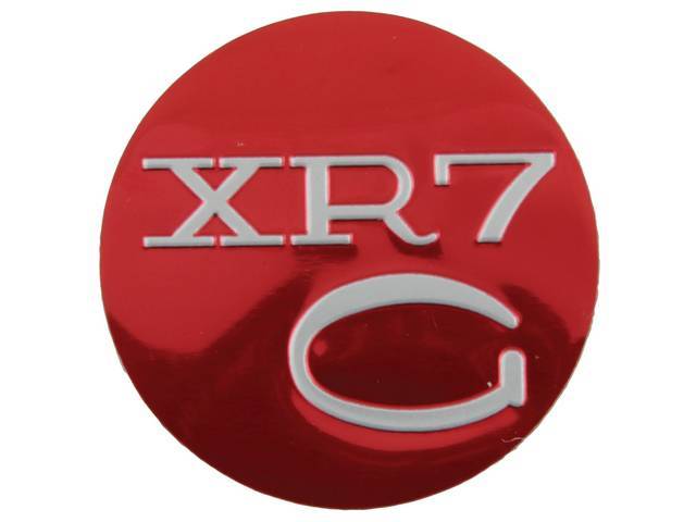 Wheel Center Cap ornament, XR7-G