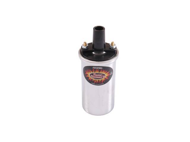 Pertronix Flame Thrower II Coil, Chrome Standard Case