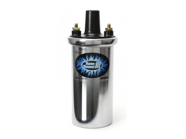Pertronix Flame Thrower III Coil, Chrome Case
