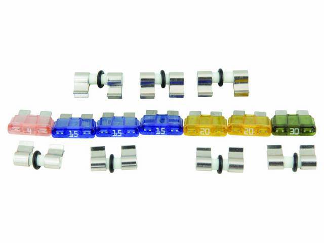 Glass Fuse to ATC Blade Fuse Conversion Kit