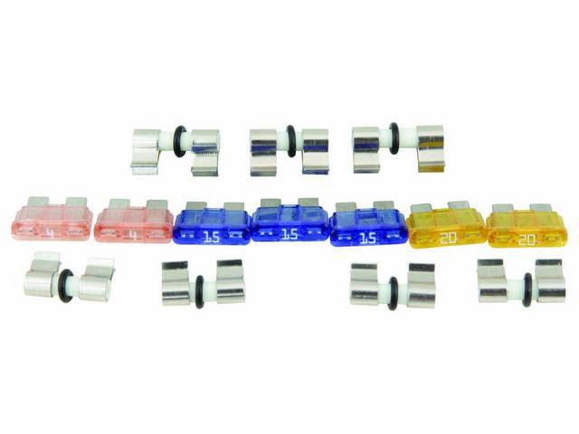 Glass Fuse to ATC Blade Fuse Conversion Kit