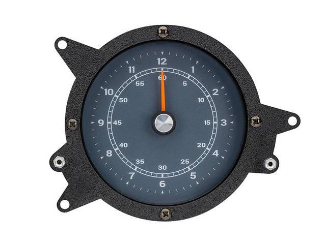 Dakota Digital RTX Clock, Black Face