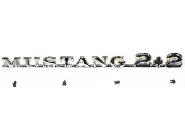 Fender Emblem, Mustang 2+2 