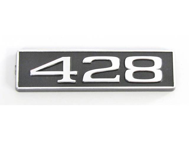 “428” Emblem for Cobra Jet Style Hood Scoop