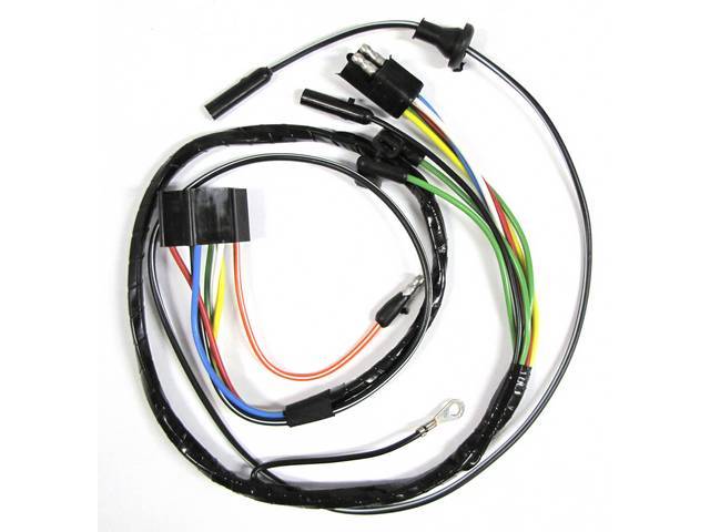 JUMPER WIRE HARNESS, WIPER MOTOR AND SWITCH