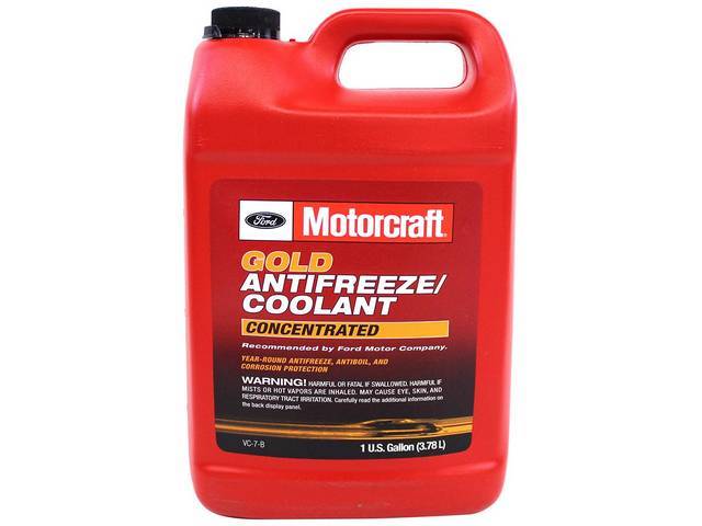 ANTIFREEZE / COOLANT, Motorcraft, gold concentrated