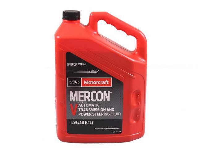 Motorcraft MERCON-V Auto Transmission and Power Steering Fluid, 16 oz.., 771850