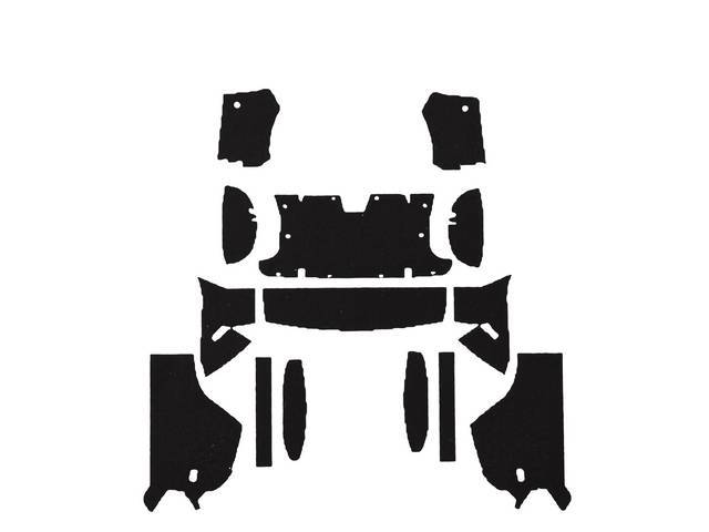 ACOUSTI-SHIELD SET, BODY SIDE PANEL