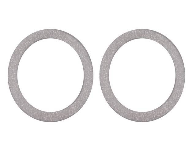 SEALS, BACKING PLATE, FRONT DRUM