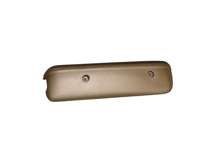 ARMREST PAD, DELUXE, RH, NUGGET GOLD