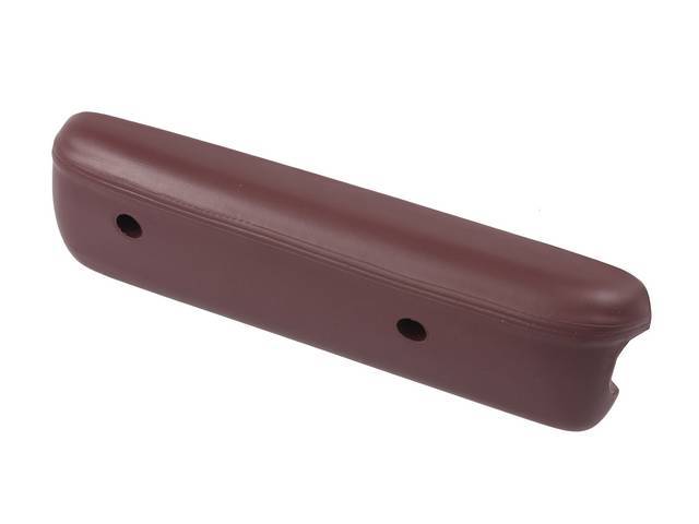 ARMREST PAD, DELUXE, LH, MAROON