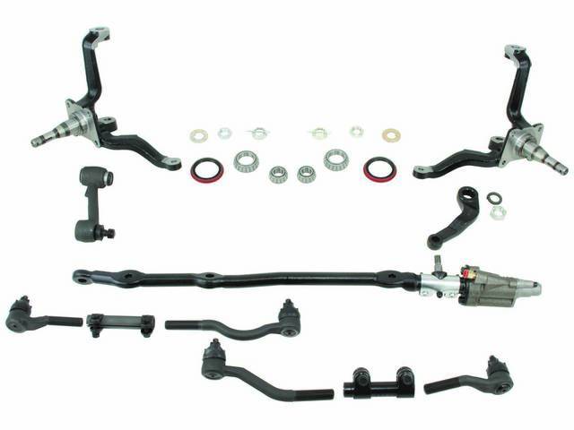 CONVERSION KIT, SPINDLE AND STEERING LINKAGE