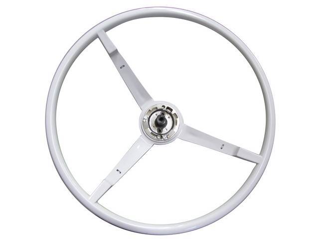 Standard Steering Wheel, white