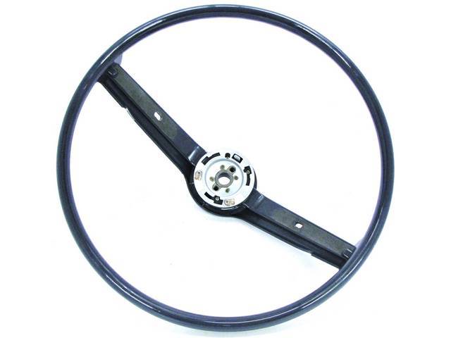 Standard 2 Spoke Steering Wheel, blue