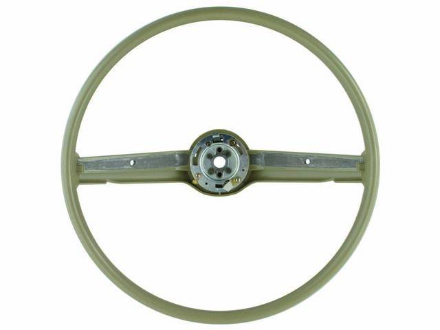Standard 2 Spoke Steering Wheel, ivy gold
