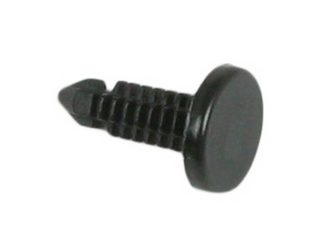 Screw / Push Pin, Front Seat Track To Floor Insulator, Repro