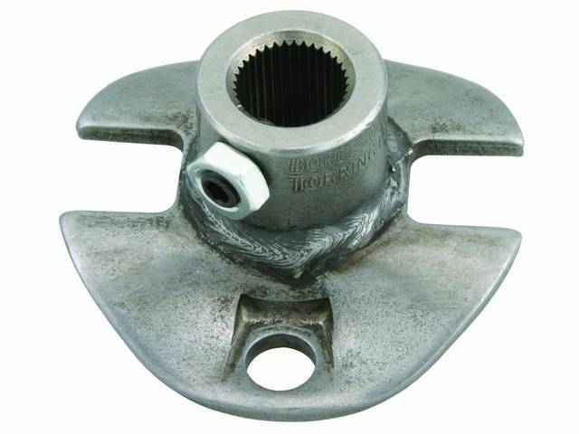 Steering Gear Coupler, aka Rag Joint, upper half only,  3/4” x 36 spline