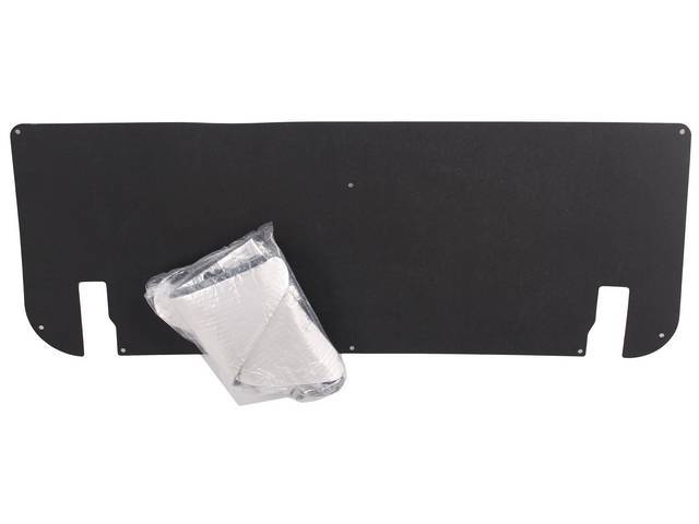 Trunk Lid Lower Cover & Insulation Kit