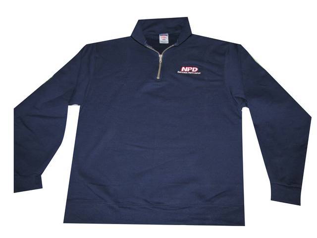Navy Blue Medium NPD Pullover Sweatshirt