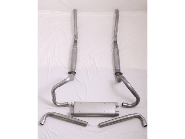 EXHAUST KIT, DUAL TRANSVERSE, 2 1/4 INCH