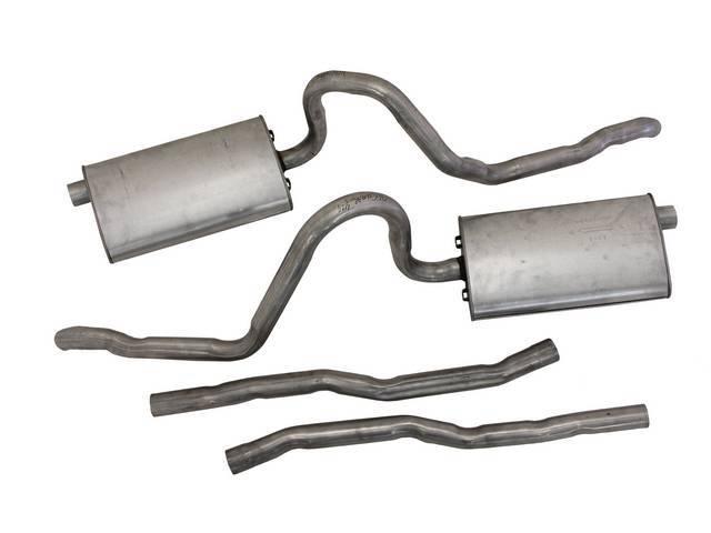 EXHAUST KIT, DUAL, 2 1/4 INCH