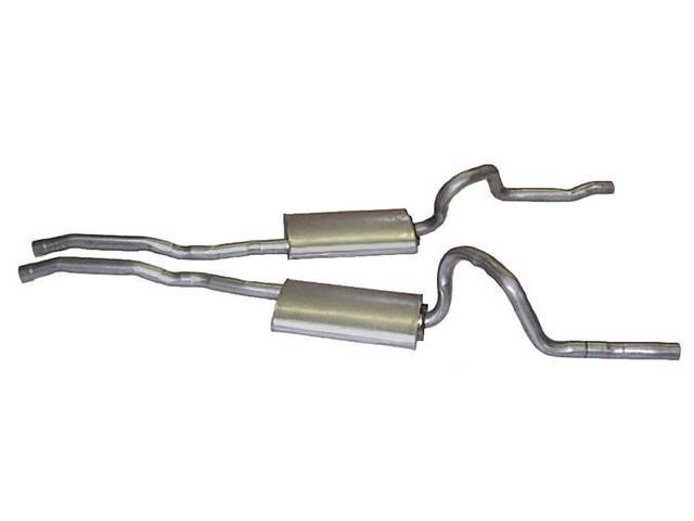 EXHAUST KIT, DUAL, 2 1/4 INCH