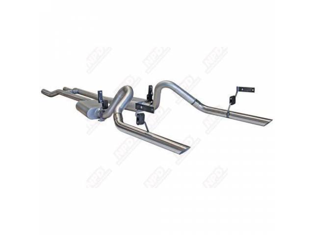 Flowmaster American Thunder Dual Exhaust System, 2 1/2 Pipes