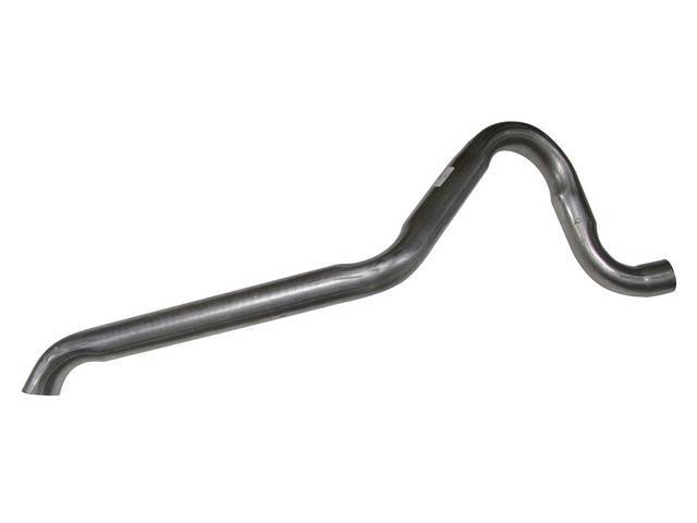 EXHAUST PIPE, OUTLET, SINGLE EXHAUST, 2 1/4 INCH