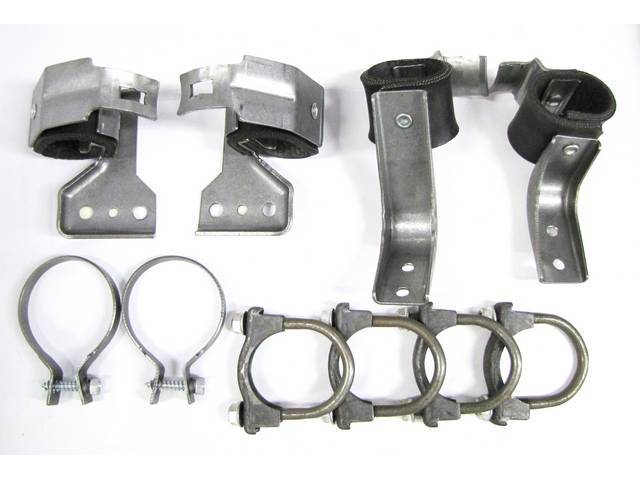 Arvinode Dual Exhaust Hanger and Clamp Kit