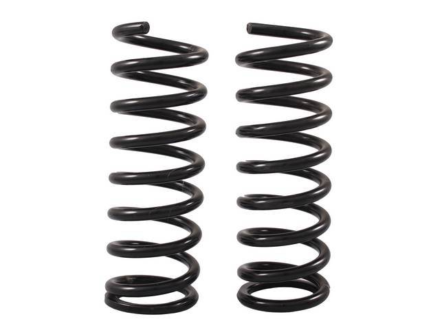 COIL SPRINGS, FRONT SUSPENSION