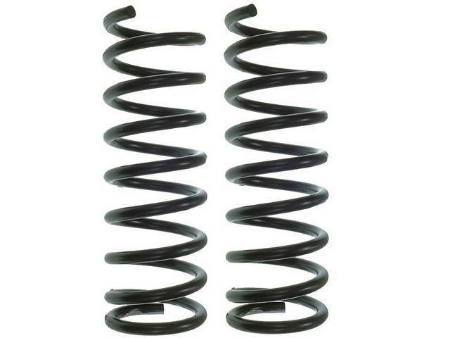 COIL SPRING SET, FRONT, RATED AT 258 LBS