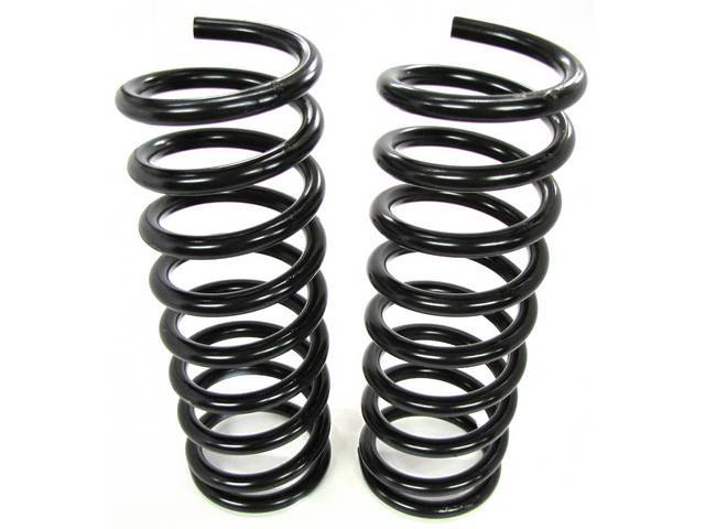 COIL SPRING SET, FRONT, RATED AT 428 LBS