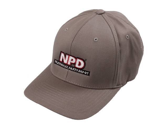 Gray Large / X-Large NPD Embroidered Flexfit Hat