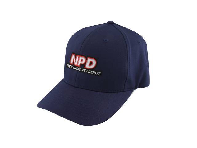 Navy Blue Small / Medium NPD Embroidered Flexfit Hat