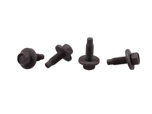 BOLTS, HEX HEAD WITH SPIN WASHER, 3/8 INCH