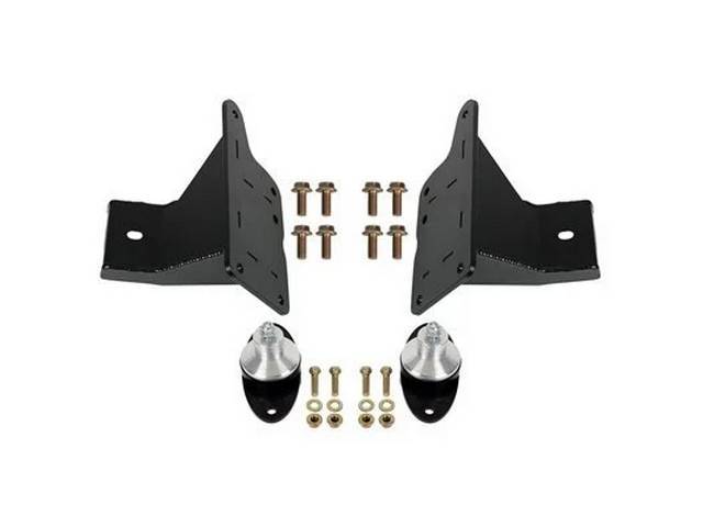 Detroit Speed Aluma-Frame Suspension System Engine Mount Kit, Mod Motor