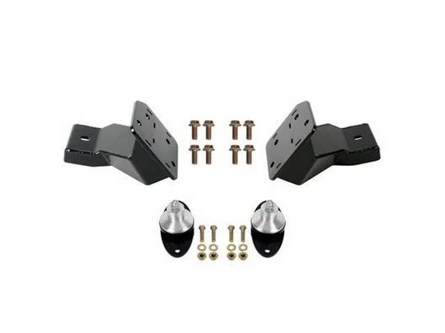 Detroit Speed Aluma-Frame Suspension System Engine Mount Kit, Ford Big block