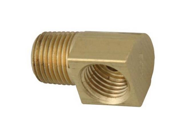 Elbow Fitting, brass, 90˚