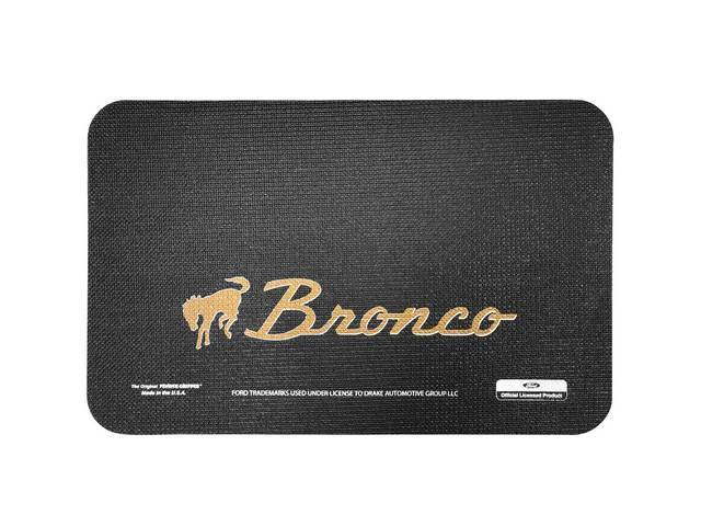 Fender Gripper Fender Cover, with Bronco and Bucking Horse Logo