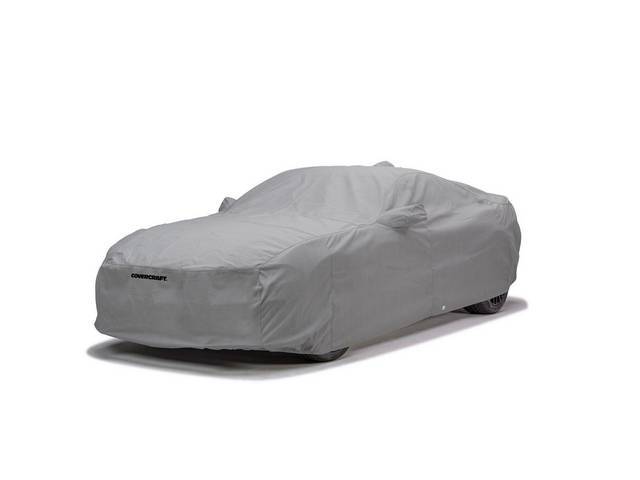 CAR COVER, PREMIUM ALL CLIMATE, BY COVERCRAFT, 2 MIRROR POCKETS