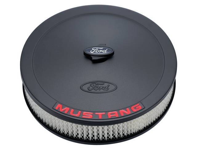 AIR CLEANER, FORD MUSTANG LOGO