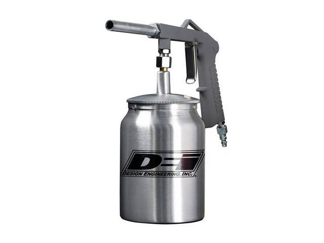 Spray Gun, Die-cast aluminum alloy gun and 25 fl oz Canister w/ easy grip handle, Std Single piece Nozzle