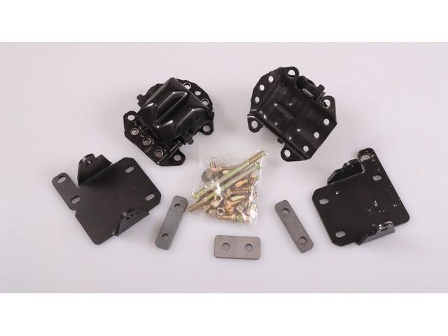 LS Engine Conversion Mount Kit, w/ TH350, TH400, or 700R4