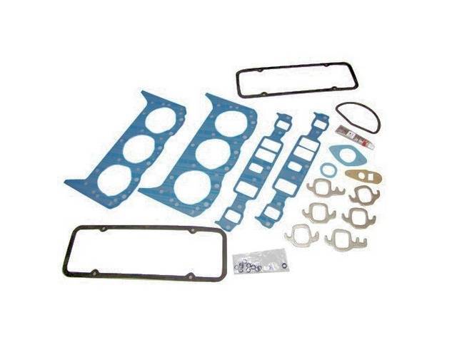 Gasket Set, Cylinder Head, Fel Pro, PermaTorque material, Incl Head and Valve Cover Gaskets and Valve Stem Seals