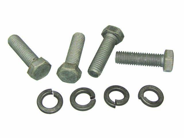 FASTENER KIT, Transmission to Bellhousing, (8) Incl HX bolts and split washers