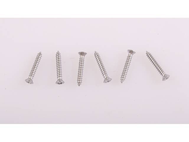 Convertible Header Molding Fastener Kit, 6-pc OE Correct AMK Products reproduction for (68-72)